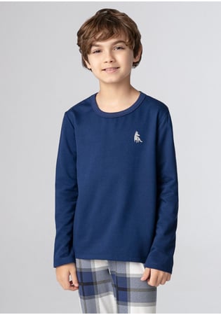 Pijama Infantil Masculino Moletinho Flanelado