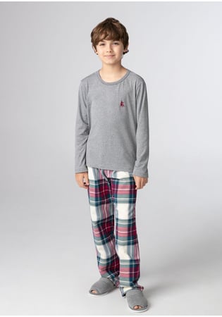 Pijama Infantil Masculino Família 