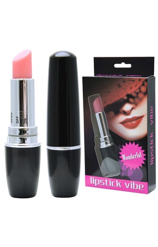 VIBRADOR EM FORMATO BATOM LIPSTICK VIBE
