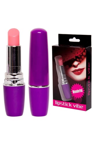 VIBRADOR EM FORMATO BATOM LIPSTICK VIBE