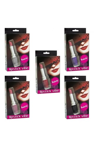 VIBRADOR EM FORMATO BATOM LIPSTICK VIBE