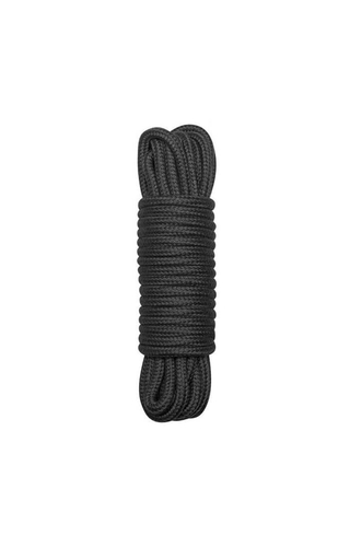 Corda para Bondage em Algodão Preto com 5 Metros Cotton Rope