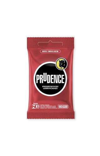 PRESERVATIVO LUBRIFICADO PRUDENCE com 3 unidades