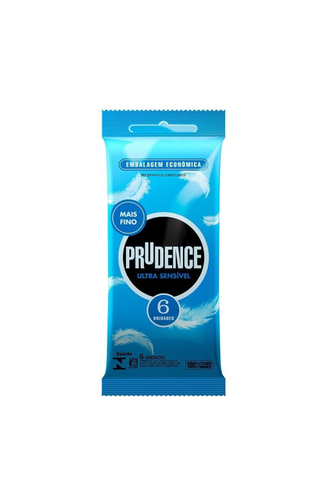 Preservativo ultra sensível 6 unidades Prudence