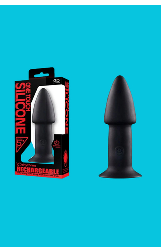 Plug em Silicone Recarregável 18 x 4cm One Touch