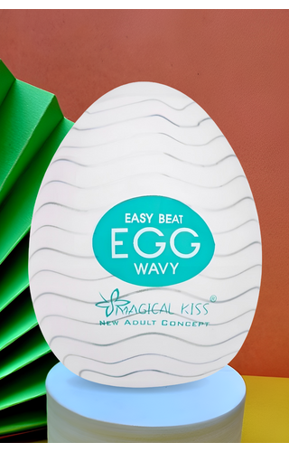 Masturbador Egg Magical Kiss Wavy