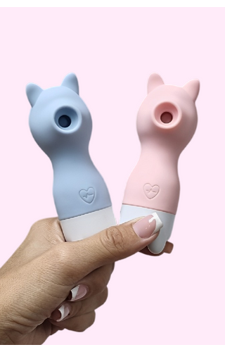 Vibrador Sugador Recarregável Baby Cat 