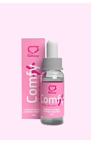 Excitante Térmico Unissex com Ácido Hialurônico Comfy+