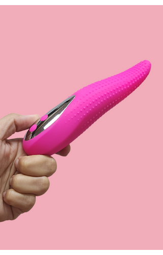 Vibrador Língua Rotativa recarregável Alima