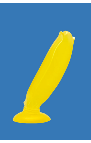 Dildo em formato de Banana 17 x 3,5cm 