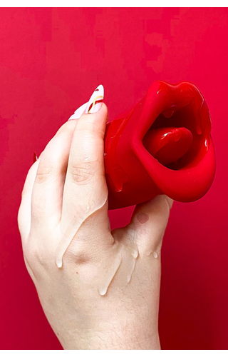 Vibrador Simulador de Sexo Oral com vai e vem Kiss