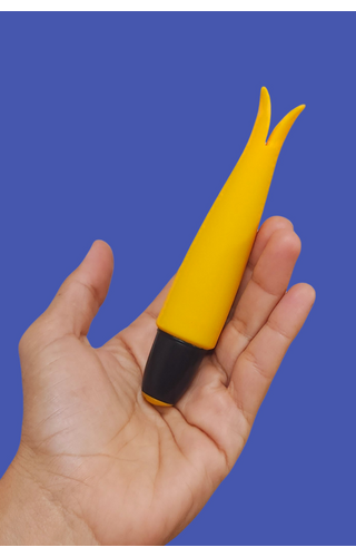 Vibrador Recarregável 10 vibrações Yellow