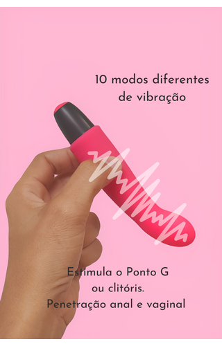 Vibrador Ponto G Recarregável Kathe Go Vibe