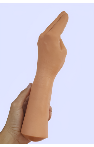 Prótese Hand Fist Mão Fechada macia 29 x 7cm