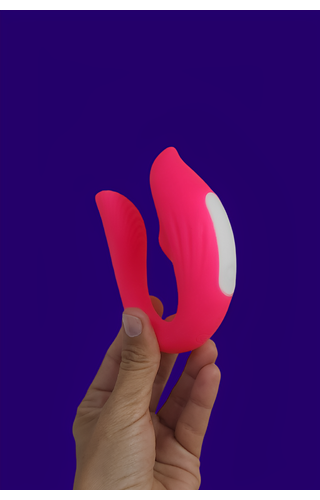 Vibrador de Casal com Pulsação e App para celular Luv