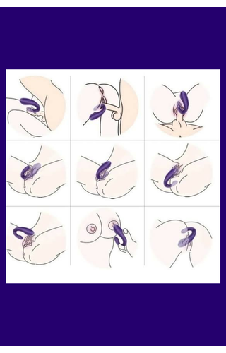Vibrador de Casal com Pulsação e App para celular Luv