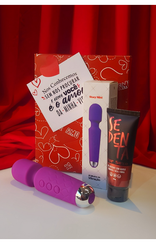 KIT PROVOCA-ME com Massageador e Gel Excitante 