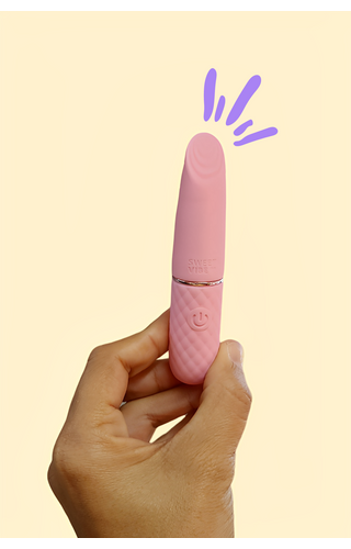 Vibrador Sweet Vibe Lipstick 10 Vibrações