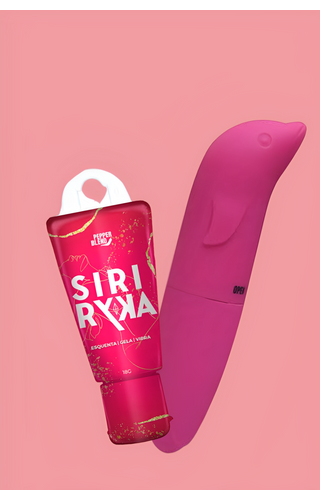 Kit Siriryka Gel excitante + Vibrador Golfinho 