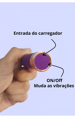 Vibrador Bullet controle remoto Molly