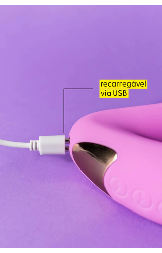 vibrador Sugador 3 em 1 com Power Touch