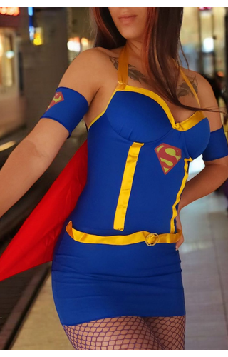 Fantasia Super Girl Pimenta Sexy