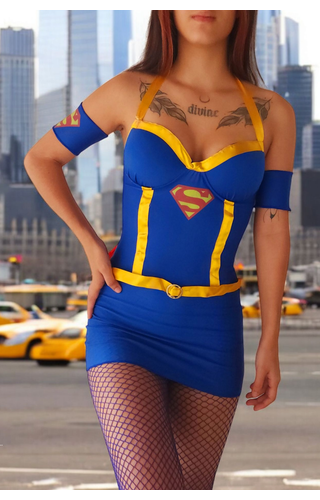Fantasia Super Girl Pimenta Sexy