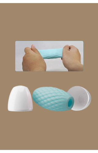 Masturbador vazado em Silicone Eros Pretty Love