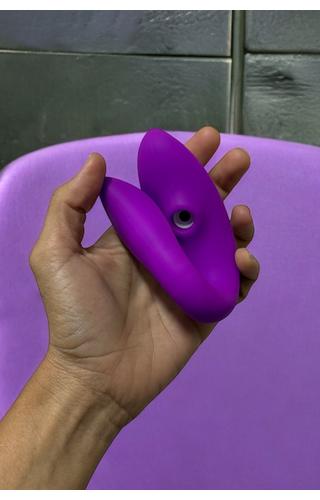 Vibrador de Casal com Pulsação e App para celular Luv