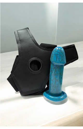 Strap-on Dildo 12 x 3,3cm + Cinta 2 em 1 Ltoys