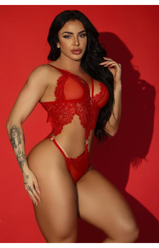 Body com Luvas Paixão Secreta 
