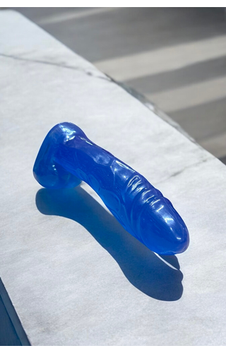 Pênis com escroto em Jelly 16 x 4cm