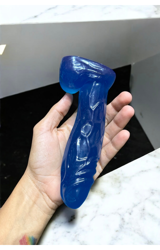 Pênis com escroto em Jelly 16 x 4cm