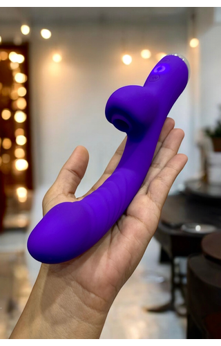 Vibrador Rabbit com Sucção My Love