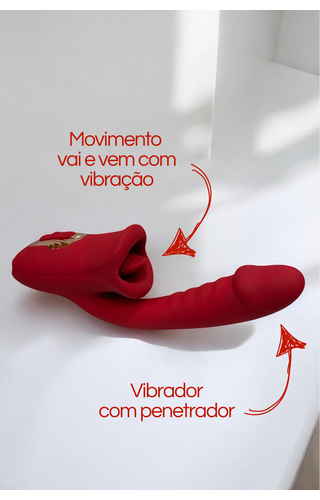 Vibro com Penetrador e Boca com vai e vem Meu Tudão