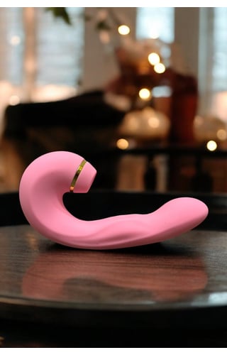 Kiss Amanda Sugador e Vibrador 3 em 1 com Power Touch