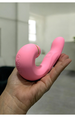 Kiss Amanda Sugador e Vibrador 3 em 1 com Power Touch