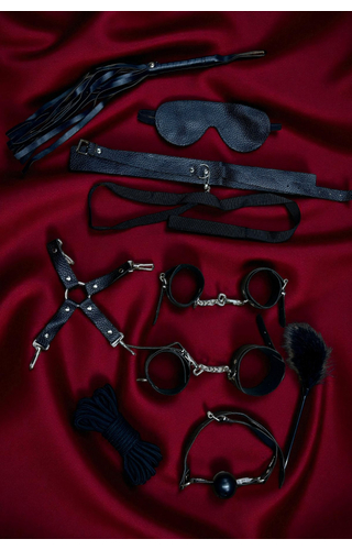 Kit Fetiche com 7 Itens Black Wolf