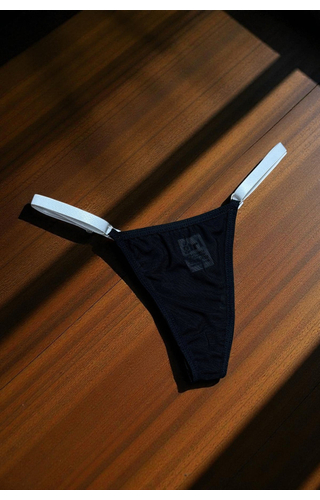 Kit com 3 calcinhas BLACK IN LOVE