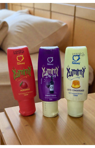 Yummy Gel com sabor para Sexo Oral 