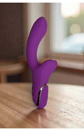 Vibrador Rabbit com Sugador de Clitóris 