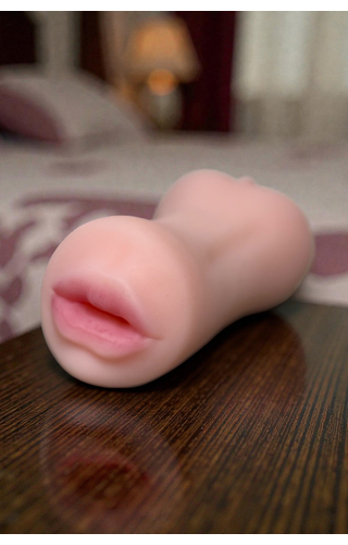 Masturbador Duplo formato de boca e vagina