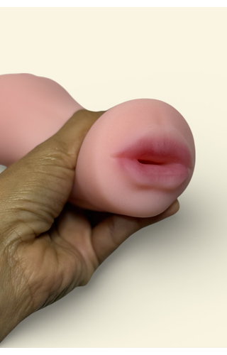 Masturbador Duplo formato de boca e vagina