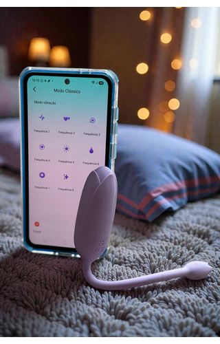 Vibrador para casais com app para celular