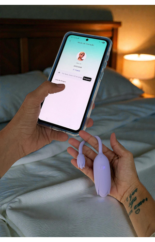 Vibrador para casais com app para celular