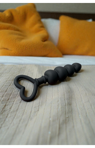 Plug anal com esferas 14,8 x 3,2cm