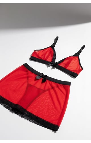 Conjunto com Saia Coleção Desejo By La Girl