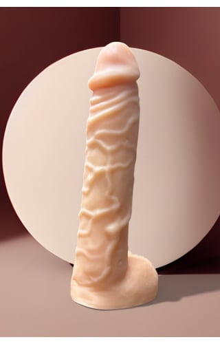PÊNIS VIBRADOR EM CYBERSKIN 21 X 4,3CM LURE
