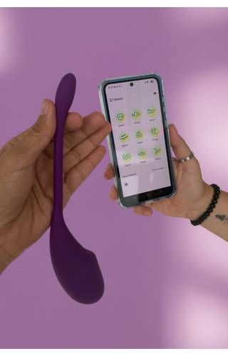 Vibrador Bullet para casal com app para celular Bump