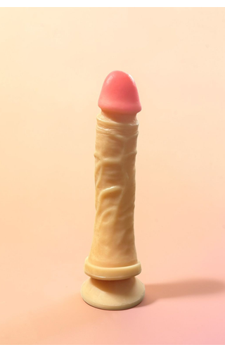 Pênis em Cyberskin com Vertebras 22 x 4cm 